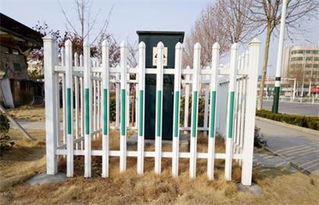 茂启pvc塑钢护栏电力围墙围栏电箱栅栏变压器隔离栏幼儿园防护栏